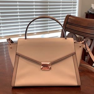 Michael Kors blush colored bag